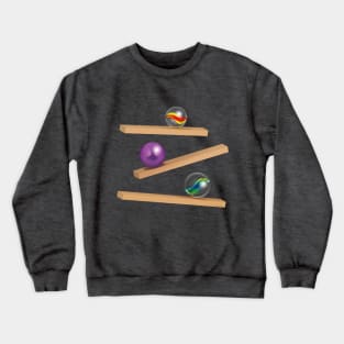 Classic Game - Cristal Marbles Crewneck Sweatshirt